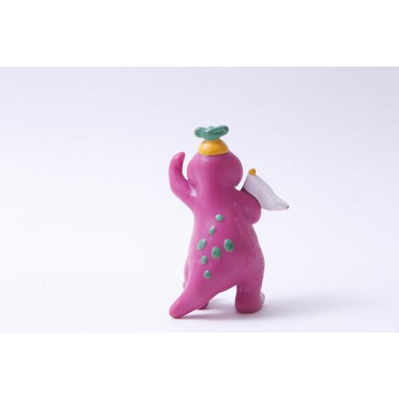 Barney, Purple Dinosaur, 2 1/2", PVC Figure, 1993, Lyons Group, Go Flag, Fantasy - Picture 2 of 3